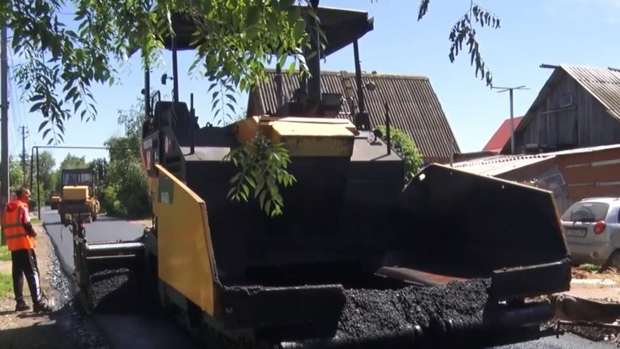 В энгельсском поселке завершается ремонт дорог в частном секторе