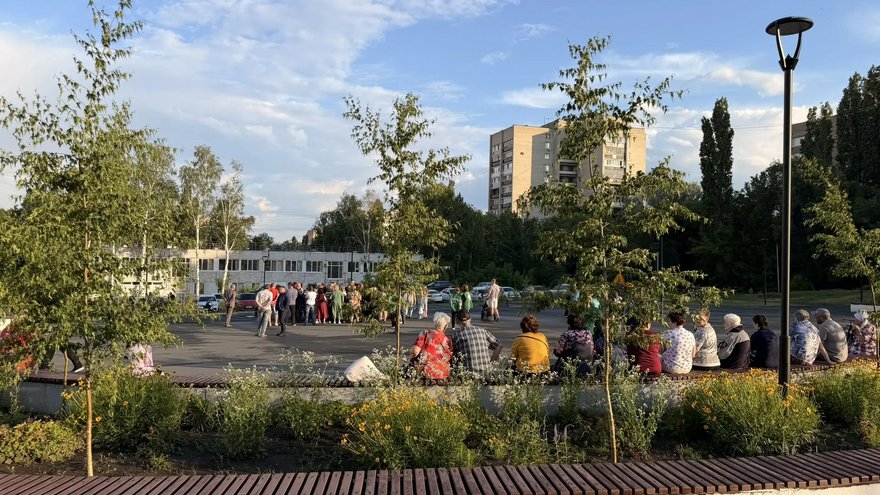 В саратовском сквере на Прессовой осенью высадят новые деревья