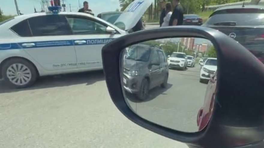 В Саратове автомобиль ДПС попал в ДТП