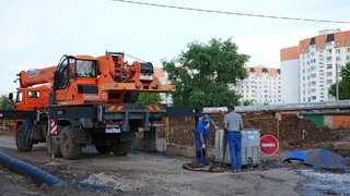 В Энгельсе отремонтировали разрушенный участок коллектора
