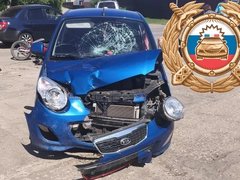 Автомобилисты сбили электросамокатчика, мотоциклиста, мопедиста, велосипедиста и пешехода