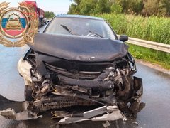 В Саратовской области подросток пострадал в столкновении легковушек