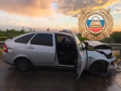 В Саратовской области подросток пострадал в столкновении легковушек