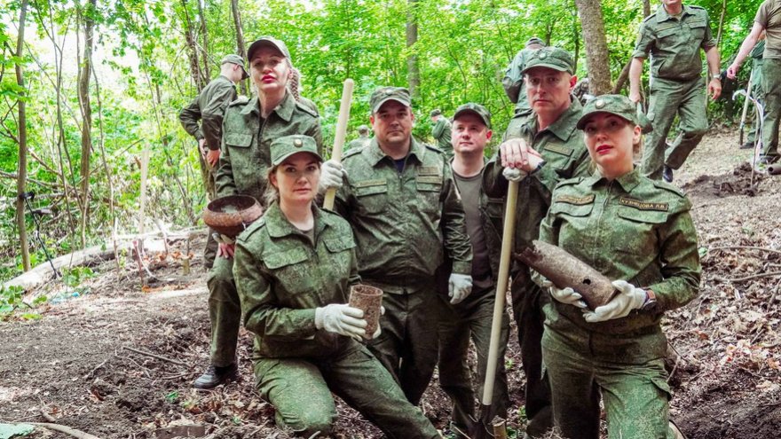Саратовские следователи обнаружили останки красноармейцев под Воронежем