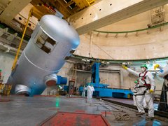 На Балаковской АЭС завершились масштабные работы по замене всех парогенераторов энергоблока №3