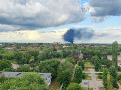 Под Энгельсом загорелся вагон поезда