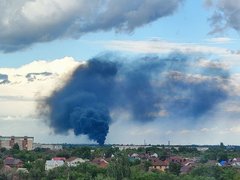 Под Энгельсом загорелся вагон поезда