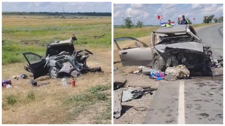 Опознаны жертвы жесткого лобового ДТП под Саратовом