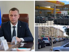 Саратовскому губернатору доложили о проблемах с доставкой топлива на АЗС