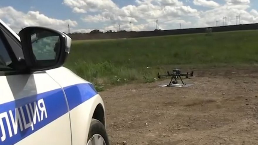 В Саратовской области инспекторы ДПС ловили нарушителей с помощью БПЛА