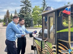 В Саратове в Парке Победы и у цирка нашли незаконные детские паровозики