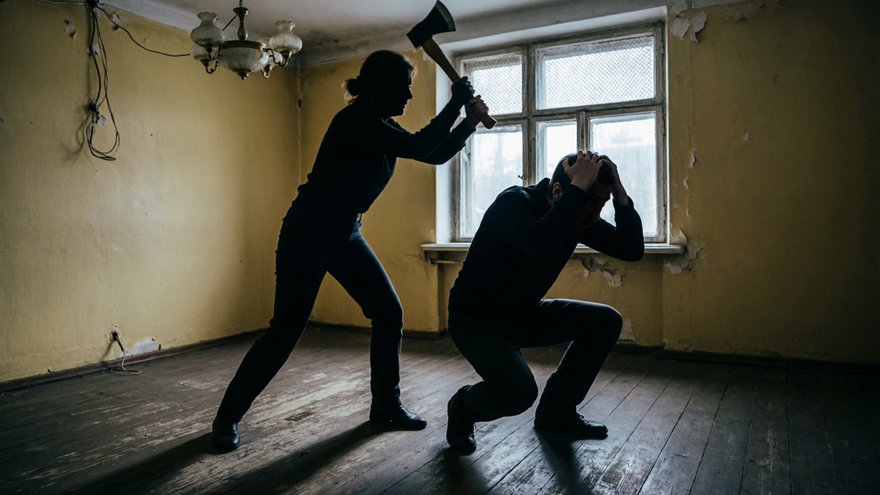В Саратовской области воровка изрубила сожителю руки