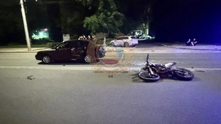 В Саратове ночью сбили 17-летнего мотоциклиста
