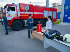 Самая длинная лестница в Балаково и секреты охраны АЭС: как спасатели обеспечивают безопасность станции