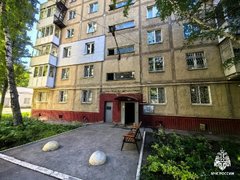 На пожаре в саратовской многоэтажке пострадал ребенок
