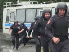 На учениях в Саратове расстреляли террористов