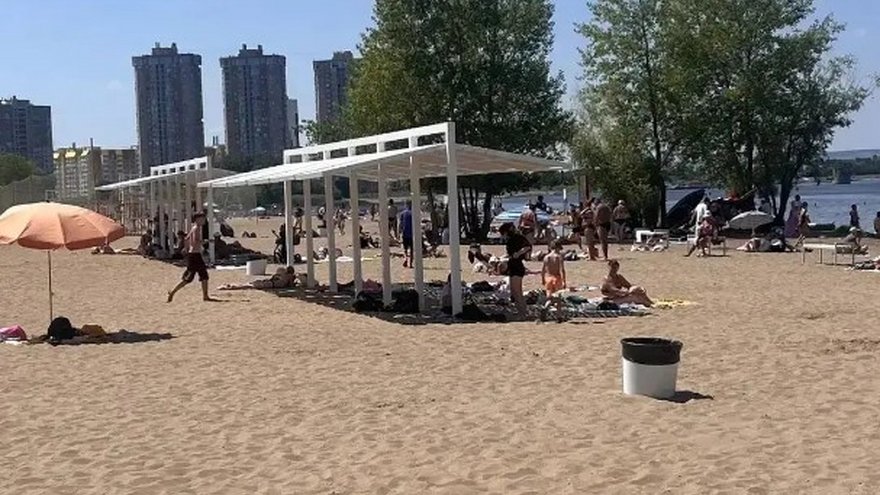 Жители Энгельса остались довольны обновленным пляжем