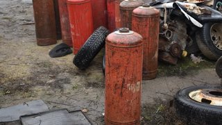 В Саратове мужчину покалечило взрывом баллона