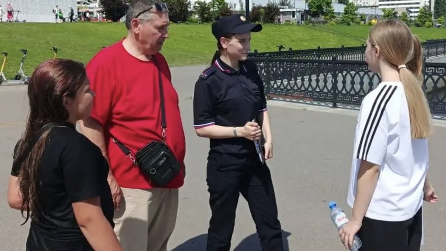 На саратовской набережной поймали пьяного подростка