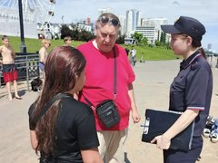 На саратовской набережной поймали пьяного подростка