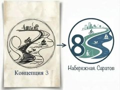 Для набережной Саратова рисуют логотип