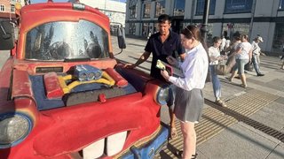 В Саратове снова наказали ответственного за детский паровозик у цирка