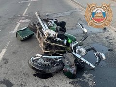 В Балакове водитель мотоцикла Yamaha разбился о Ладу