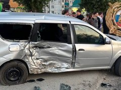 В Балакове водитель мотоцикла Yamaha разбился о Ладу