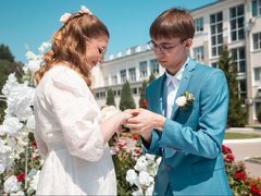 Студенты СГТУ зарегистрировали брак в День семьи, любви и верности 