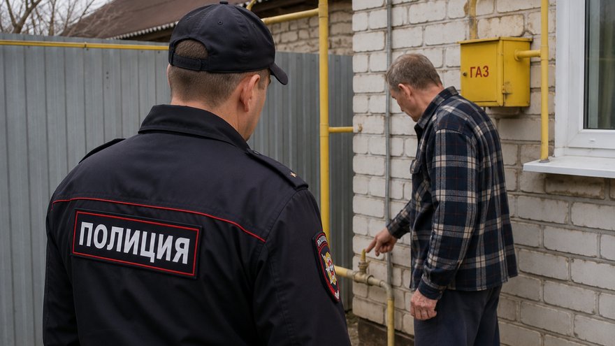 Житель Энгельса 7 месяцев воровал газ и попал под следствие
