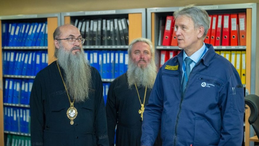 При поддержке Балаковской АЭС ведется строительство нового соборного храма на территории Иргизского Воскресенского мужского монастыря