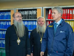При поддержке Балаковской АЭС ведется строительство нового соборного храма на территории Иргизского Воскресенского мужского монастыря