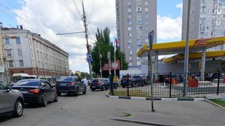 В очередях за бензином в России началась стрельба