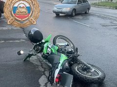 В Саратове два мотоциклиста попали в аварию