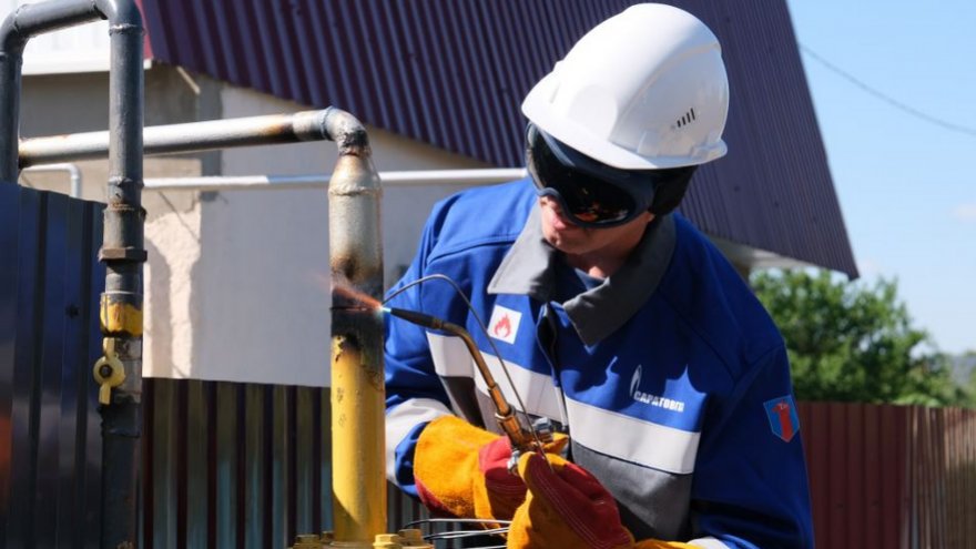 В Саратовской области в рамках догазификации подключено семитысячное домовладение