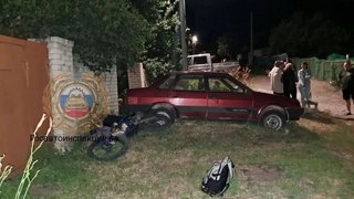 В Саратове мотоциклист влетел в забор и погиб