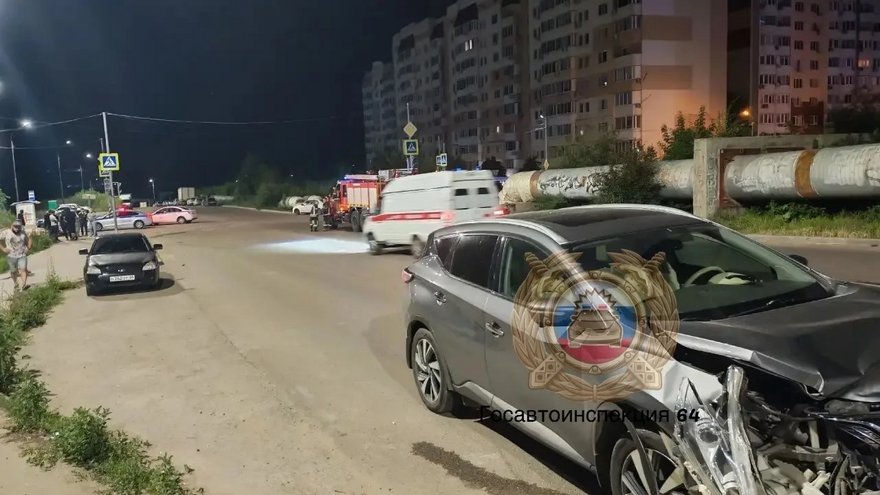 Подростки на питбайке ночью попали в аварию