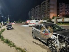 Подростки на питбайке ночью попали в аварию