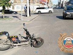 Два взрослых электровелосипедиста и подросток-мотоциклист разбились в авариях