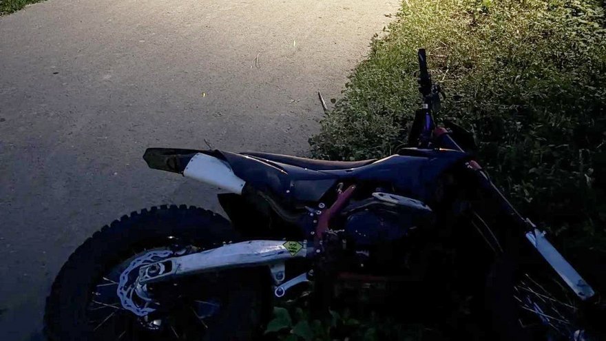 В Аткарске разбился подросток-мотоциклист