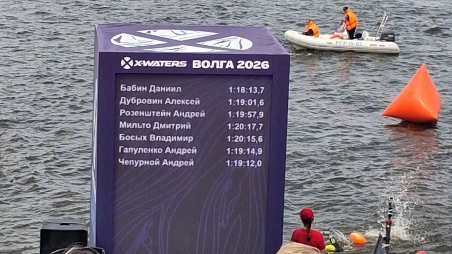 Экс-начальник полиции Саратова Чепурной дважды переплыл Волгу в Нижнем Новгороде
