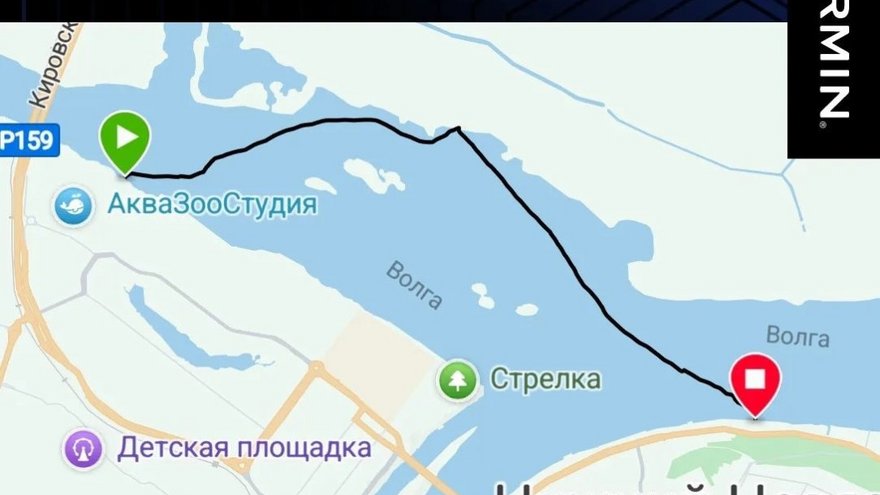 Экс-начальник полиции Саратова Чепурной дважды переплыл Волгу в Нижнем Новгороде