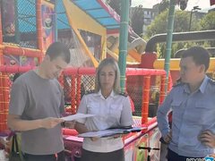 В Саратове у цирка снова обнаружили нелегальный паровозик