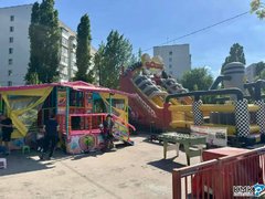 В Саратове у цирка снова обнаружили нелегальный паровозик