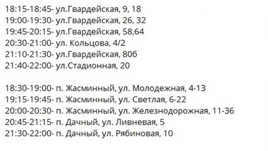Масштабное отключение воды в Ленинском районе: график подвоза