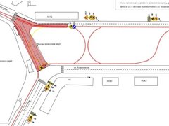 В Саратове на полмесяца перекрыли поворот с Советской на Астраханскую у Детского парка