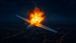 Над Саратовской областью сбили украинские БПЛА