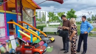 Незаконные аттракционы обнаружили на бульваре Героев Отечества