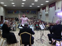 В Энгельсском доме-интернате прошел благотворительный концерт музыкантов Национального филармонического оркестра России