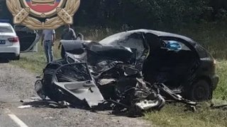 В автокатастрофе под Саратовом погиб 70-летний мужчина